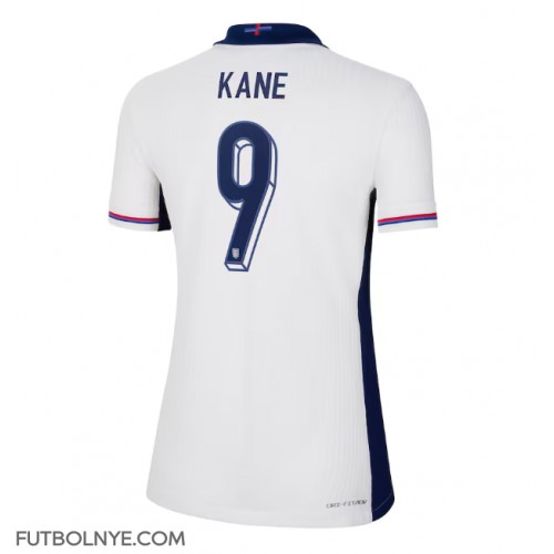 Camiseta Inglaterra Harry Kane #9 Primera Equipación para mujer Eurocopa 2024 manga corta